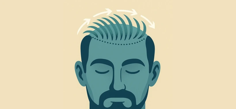 hair transplant angle