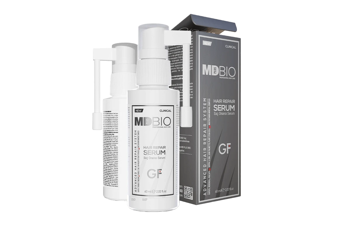 MD Bio Plus Hair Repair Serum – intensive treatment to strengthen and revitalize weak, damaged hair