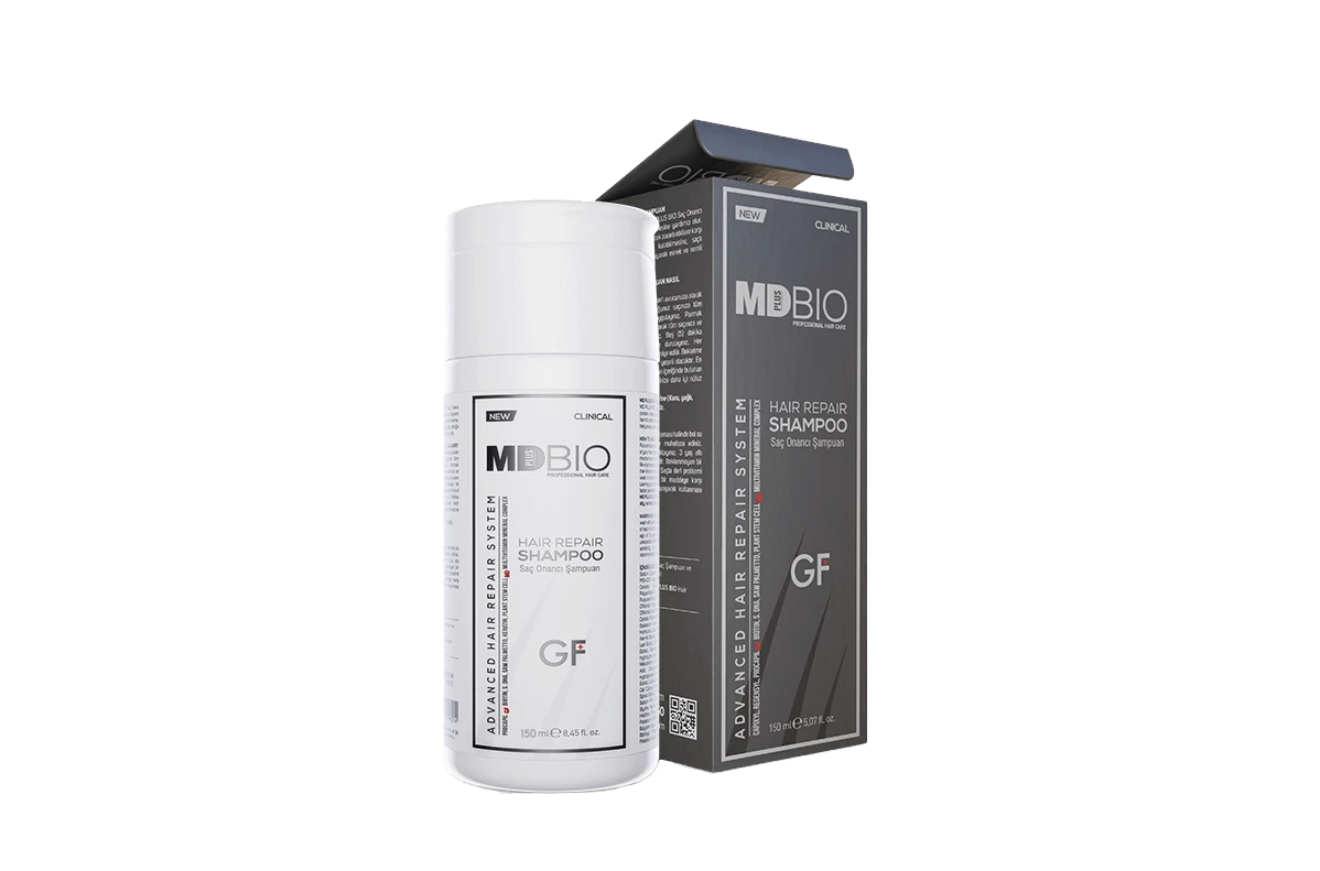 MD Bio Plus Hair Repair Shampoo – strengthens, nourishes, and revitalizes damaged hair