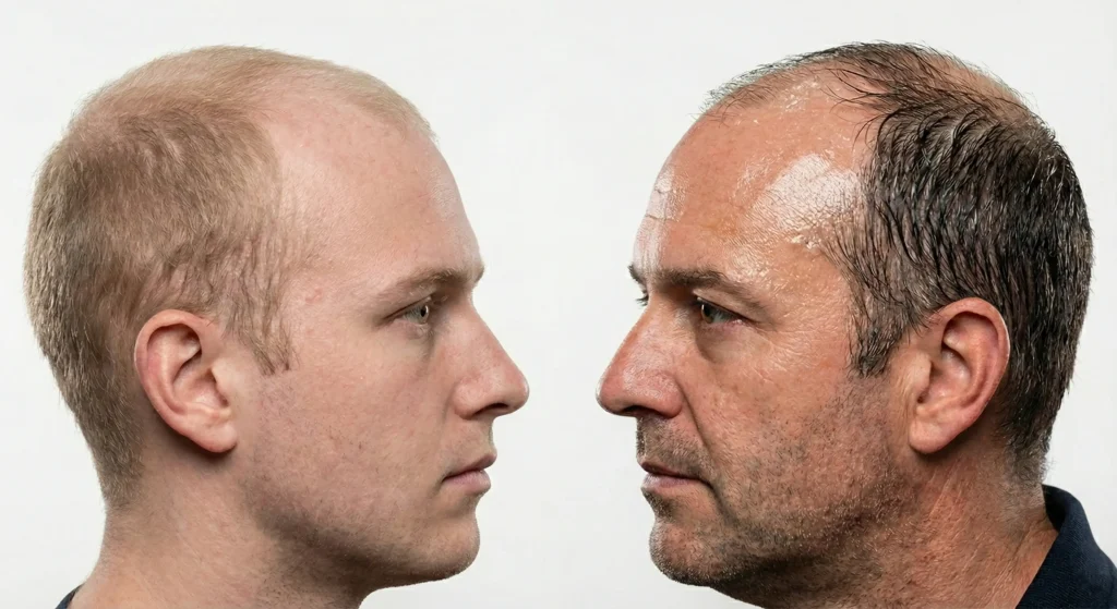 oily vs dry scalp HT